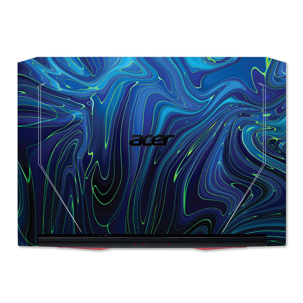 Cobalt Liquid Design Acer Nitro 5 AN515 44, 56 Laptop Skin