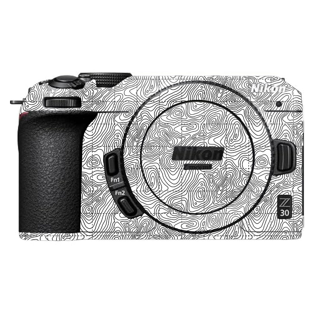 Textured Topo Flow Nikon Z30 Camera Skin