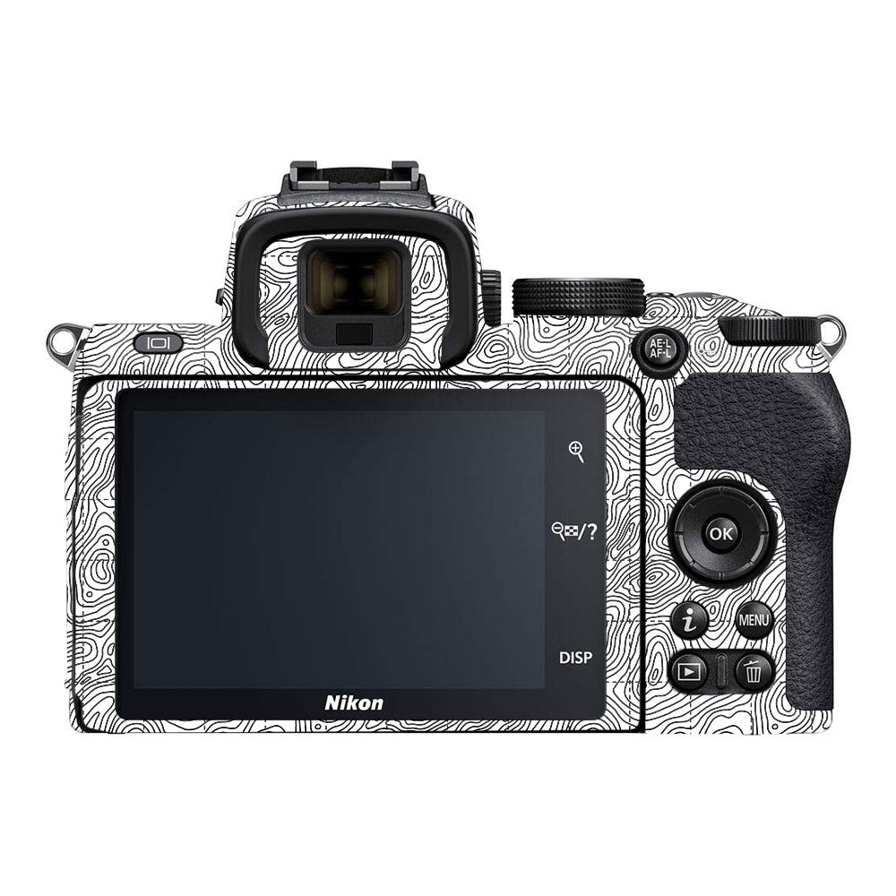 Textured Topo Flow Nikon Z50 Camera Skin