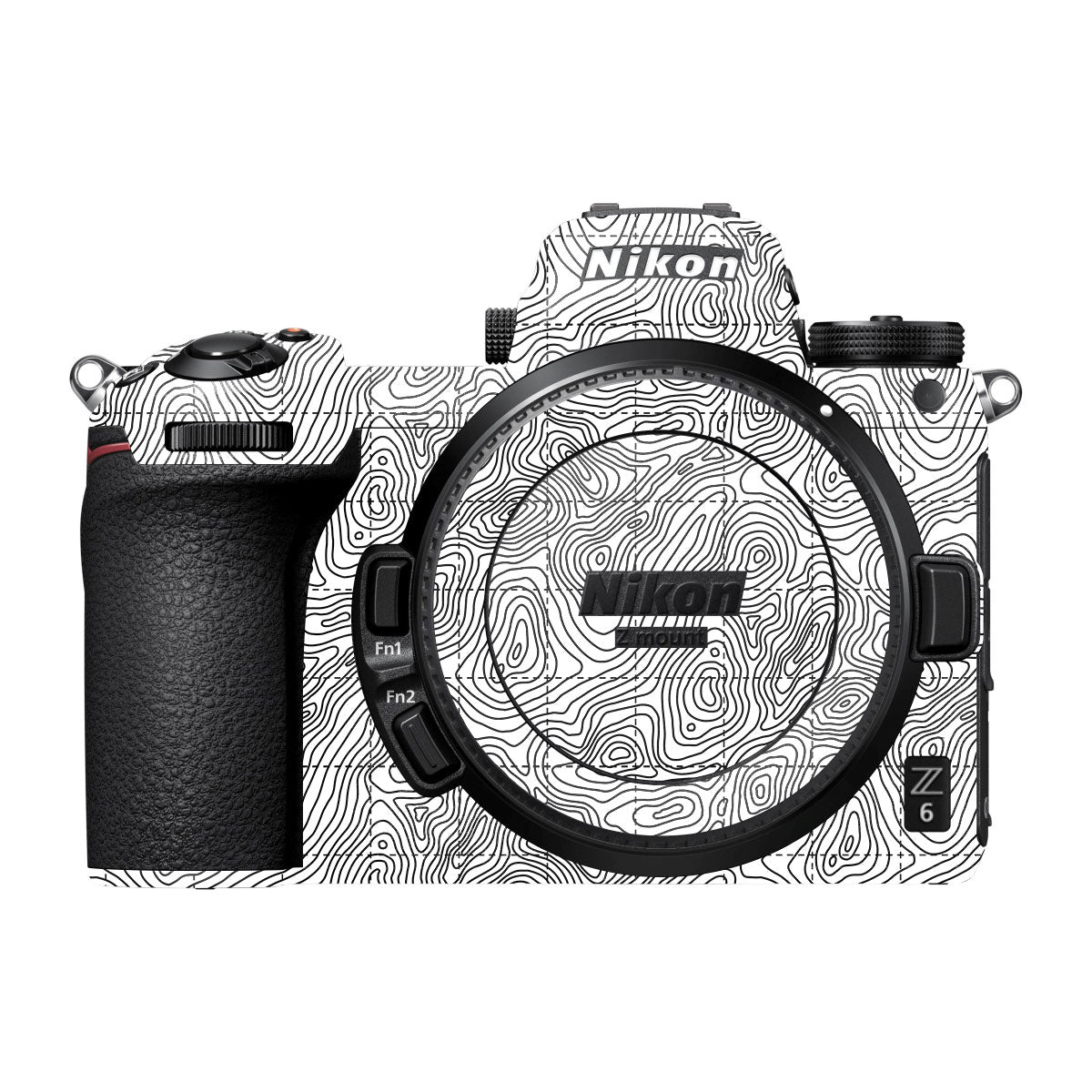 Textured Topo Flow Nikon Z6 Camera Skin