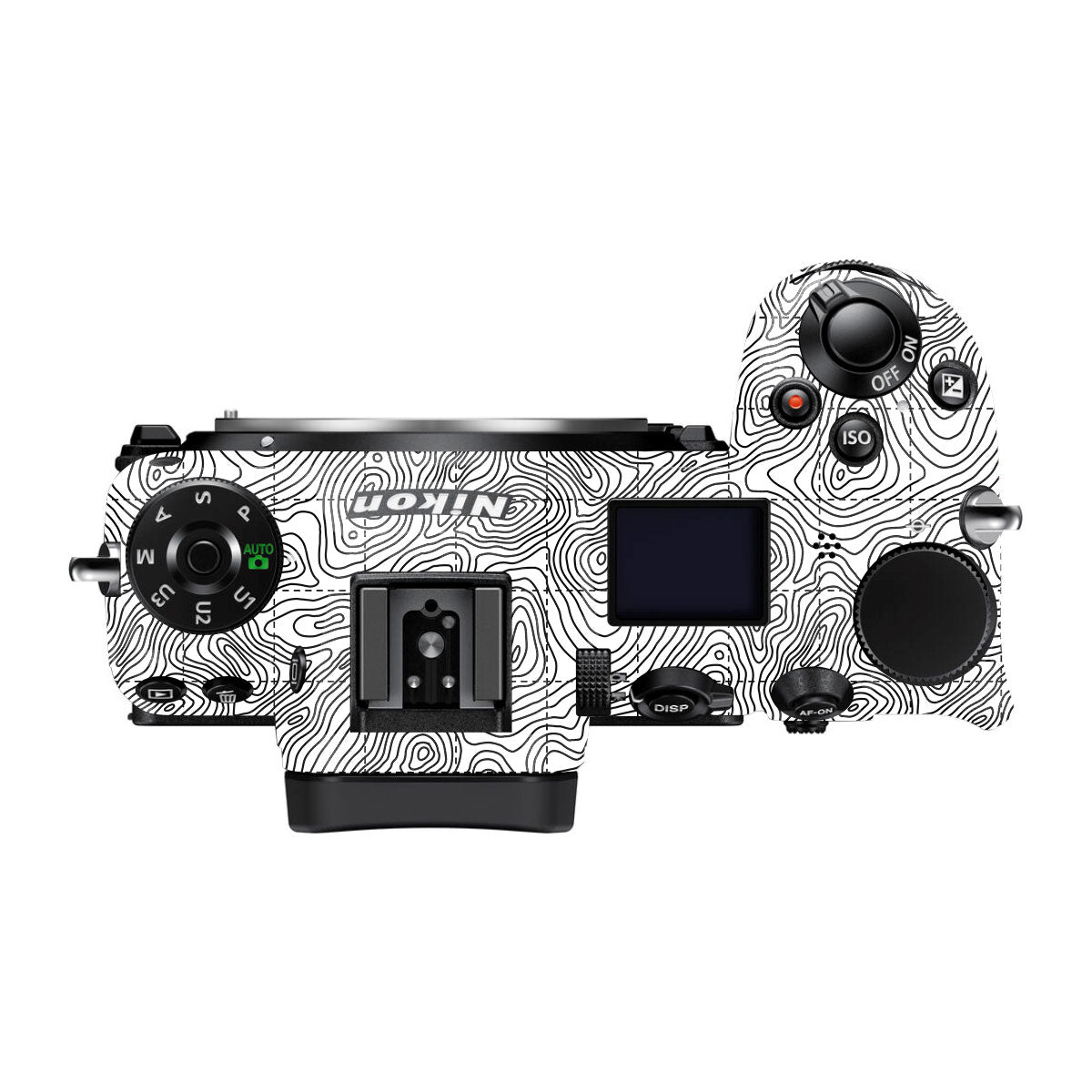 Textured Topo Flow Nikon Z7 II Camera Skin