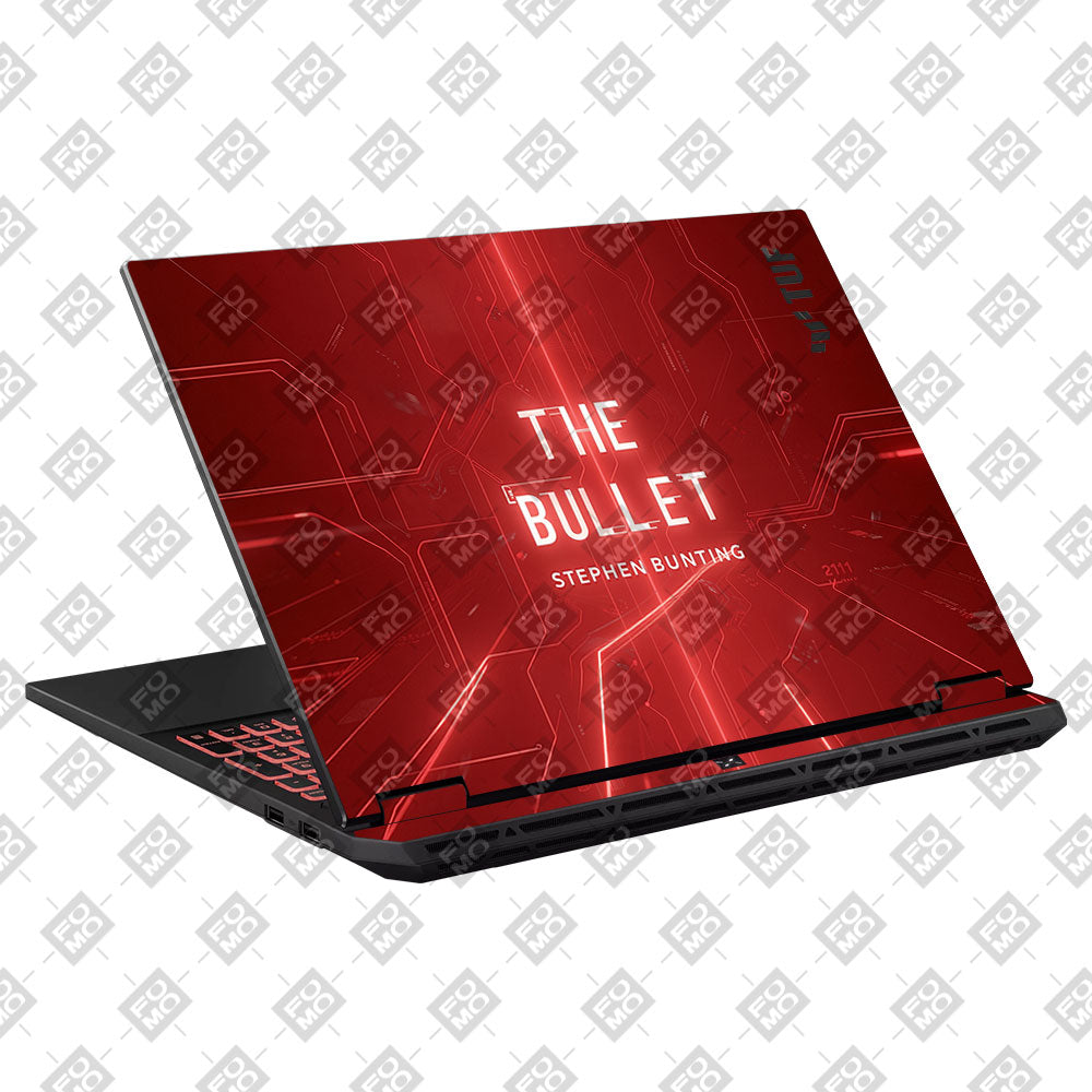 The Bullet Asus TUF Gaming F16 2025 3D Laptop Skin