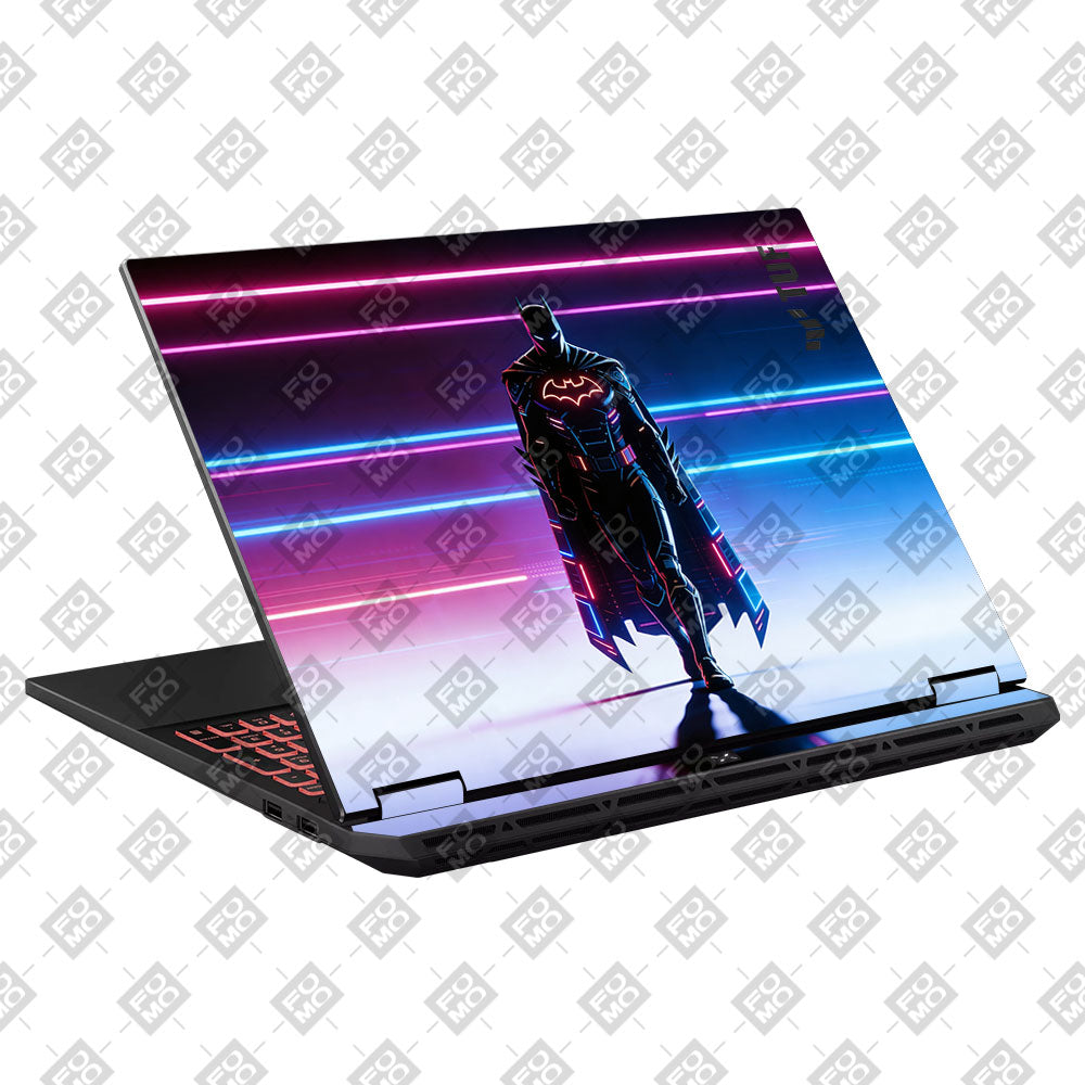 Neon Superhero Streaks Asus TUF Gaming A16 2025 3D Laptop Skin