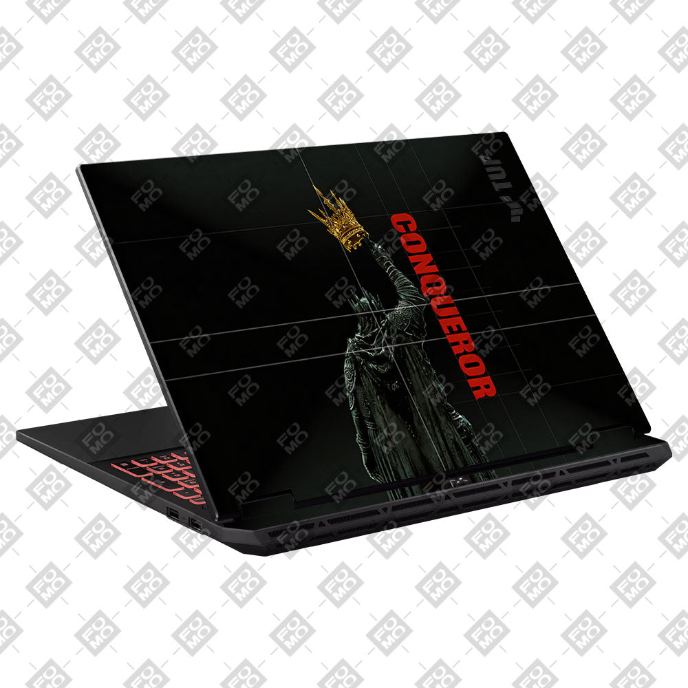 Crowned Conqueror Asus TUF Gaming A16 2025 3D Laptop Skin