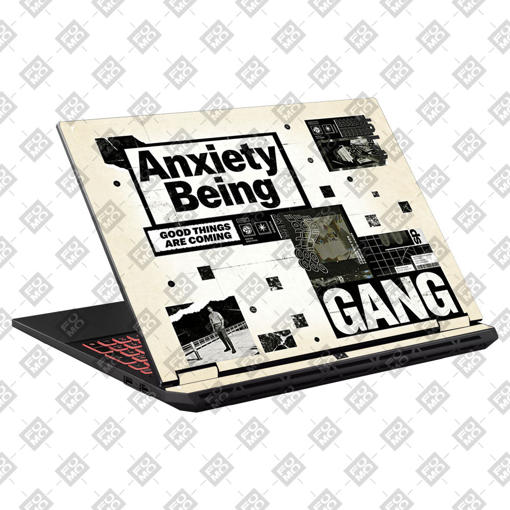 Anxiety Art Asus TUF Gaming A16 2025 3D Laptop Skin