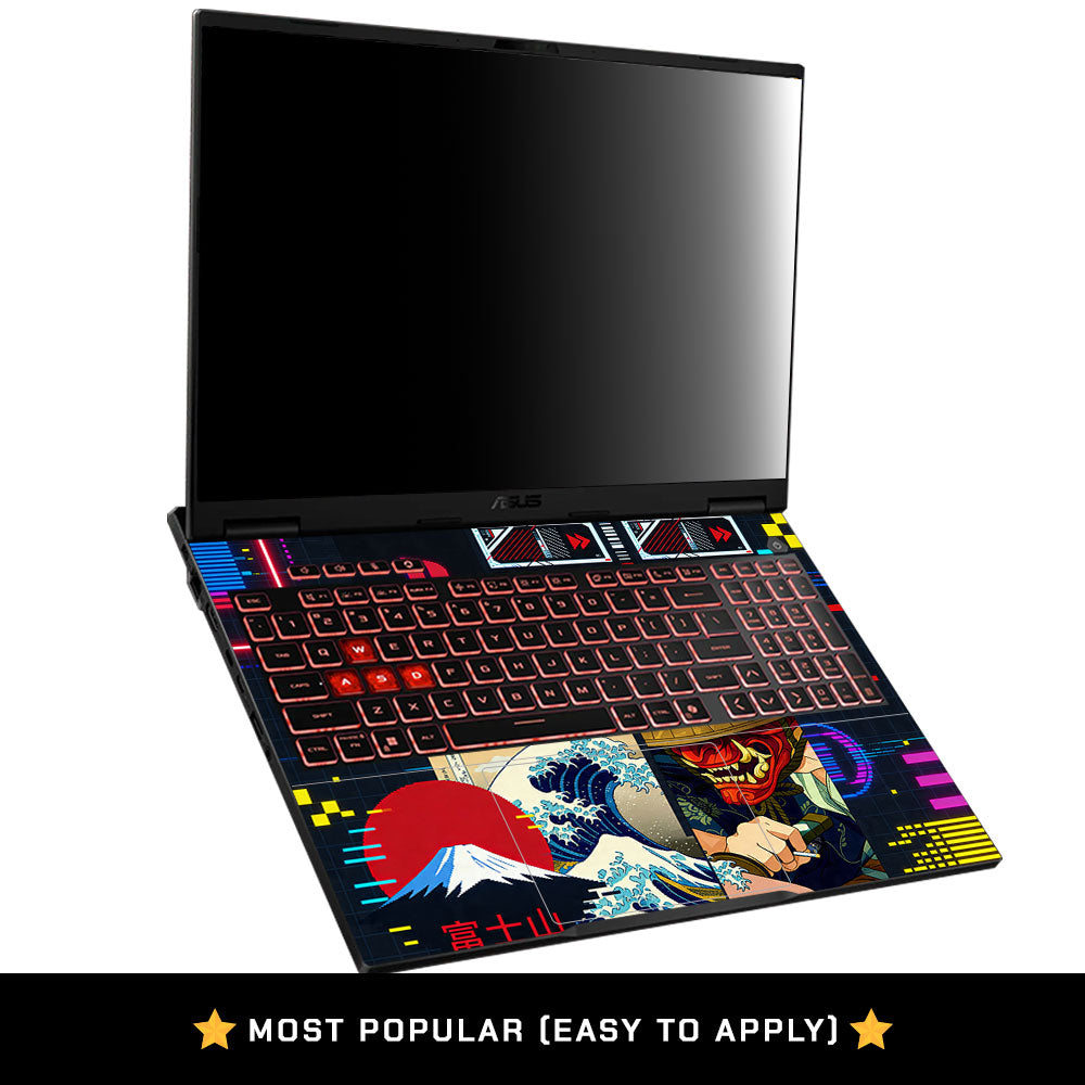 Retro Console Gaming Asus TUF Gaming F16 2025 3D Laptop Skin