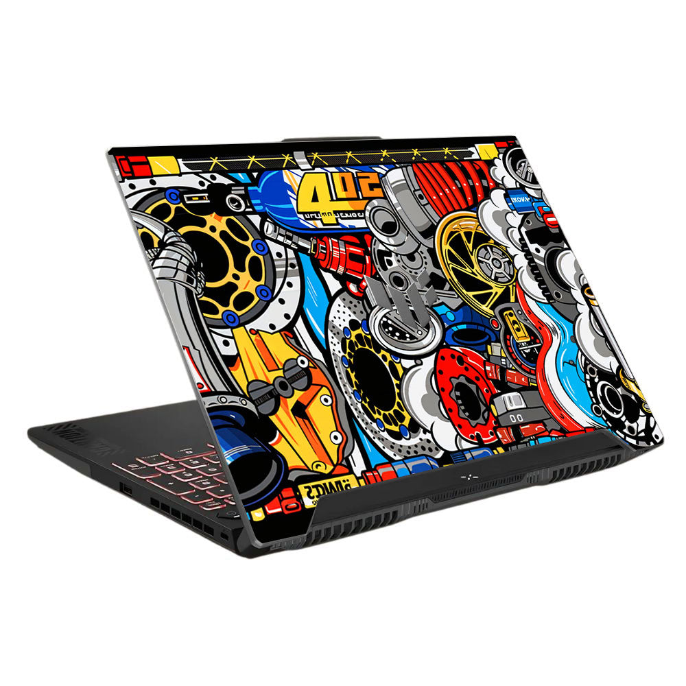 Mechanical Chaos Asus TUF F15 FX507 & A15 FA507 Laptop Skin