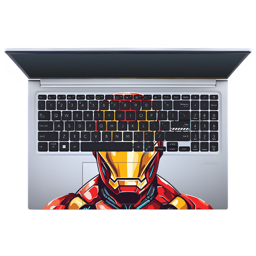 Transparent Arc Reactor Asus Vivobook 15 X1502ZA Laptop Skin