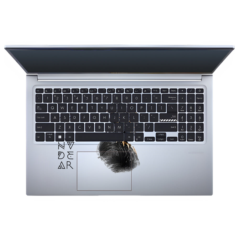 Transparent Wakanda Forever Asus Vivobook 15 X1502ZA Laptop Skin