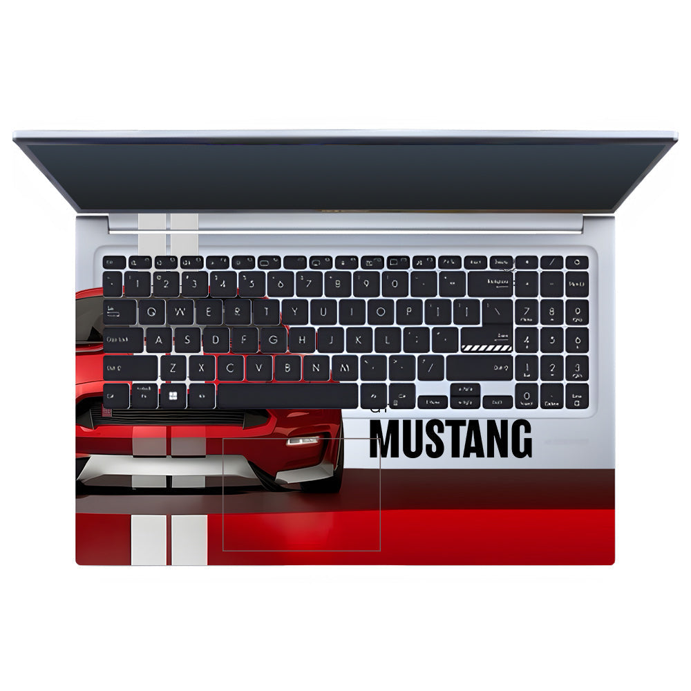 Transparent Mustang Power Asus Vivobook 15 X1502ZA Laptop Skin
