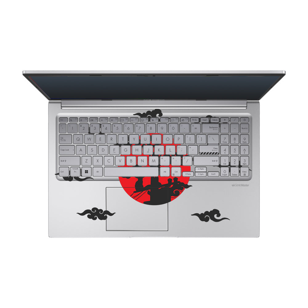 Transparent Moonlit Ninja Asus Vivobook 15 X1504ZA Laptop Skin