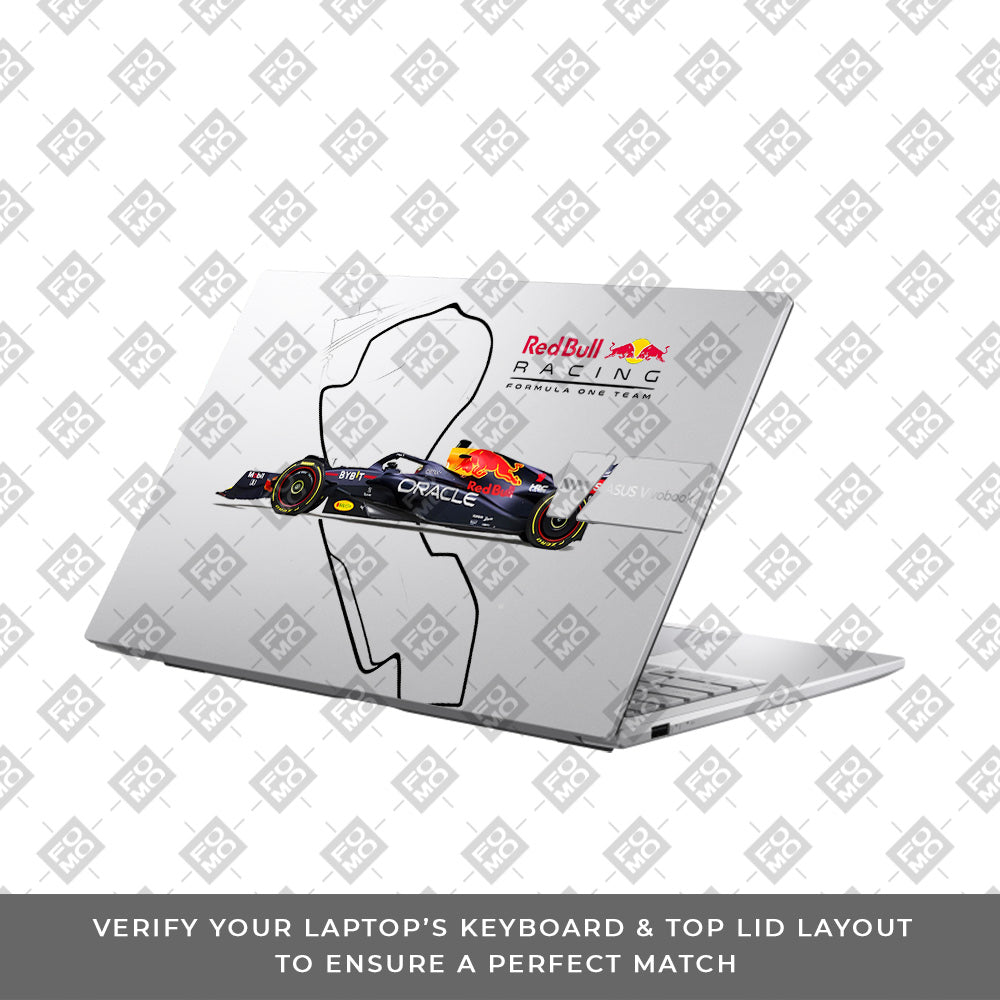 Transparent Track King Asus Vivobook 15 X1504ZA Laptop Skin