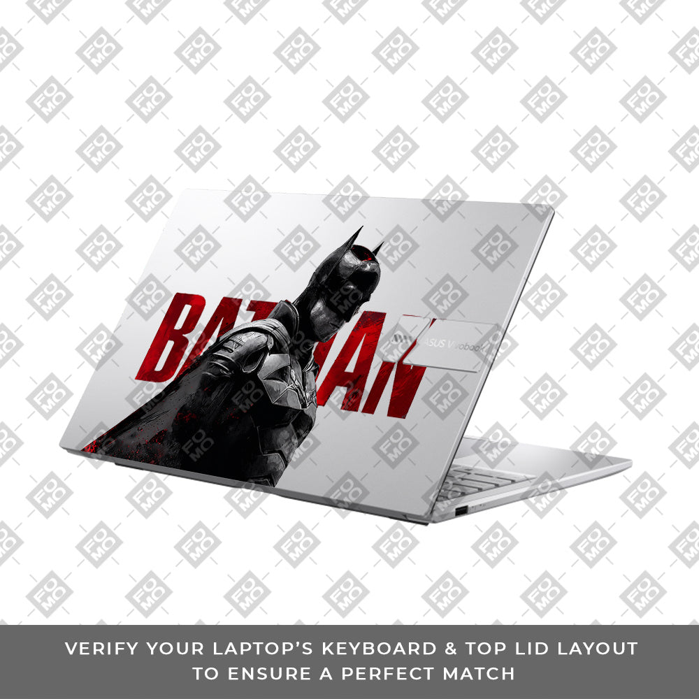 Transparent Shadow Vigilante Asus Vivobook 15 X1504ZA Laptop Skin