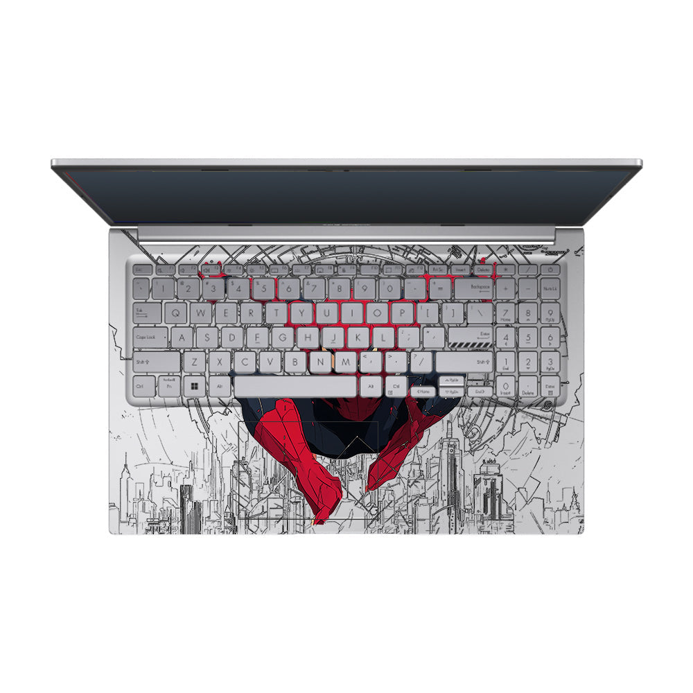 Transparent Web of Destiny Asus Vivobook 15 X1504ZA Laptop Skin