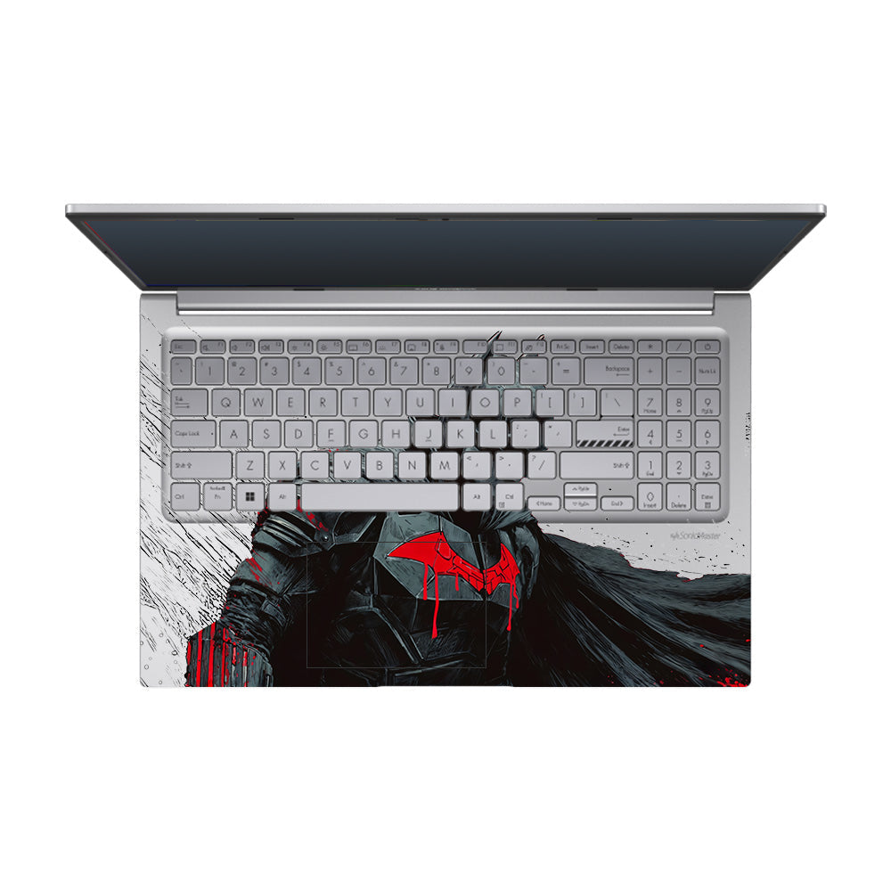 Transparent Dark Knight Asus Vivobook 15 X1504ZA Laptop Skin