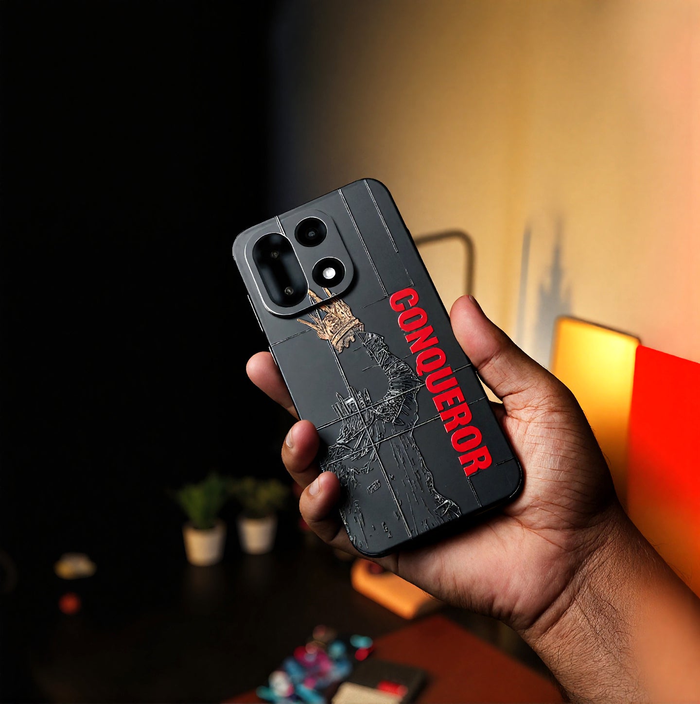 Crowned Conqueror 3D Mobile Skin