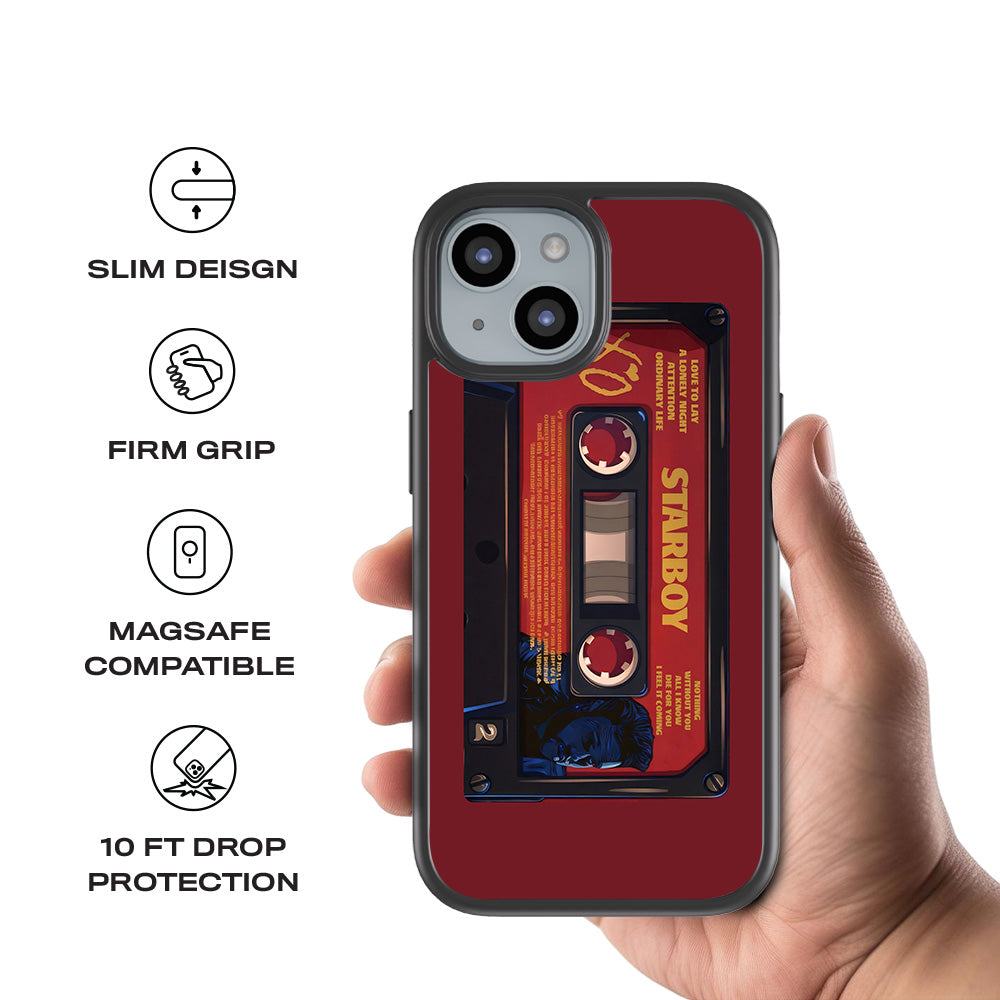 Starboy Nights Skin with Shockguard Armour Magsafe Case for Apple iPhone 15