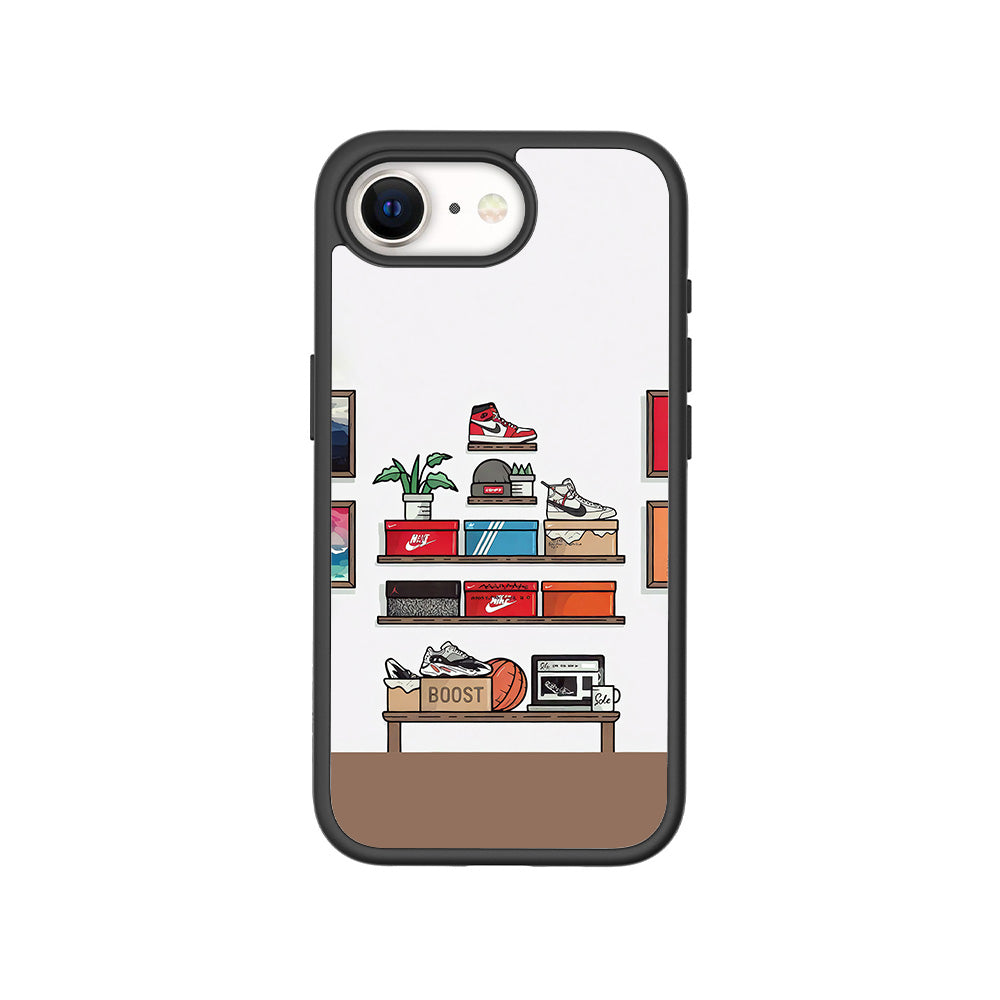 Sneakerhead Haven Skin with Shockguard Armour Magsafe Case for Apple iPhone 16E