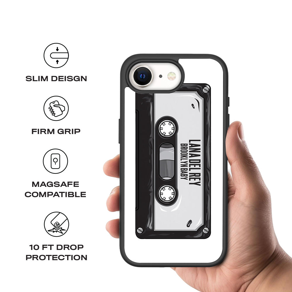 Brooklyn Baby Skin with Shockguard Armour Magsafe Case for Apple iPhone 16E