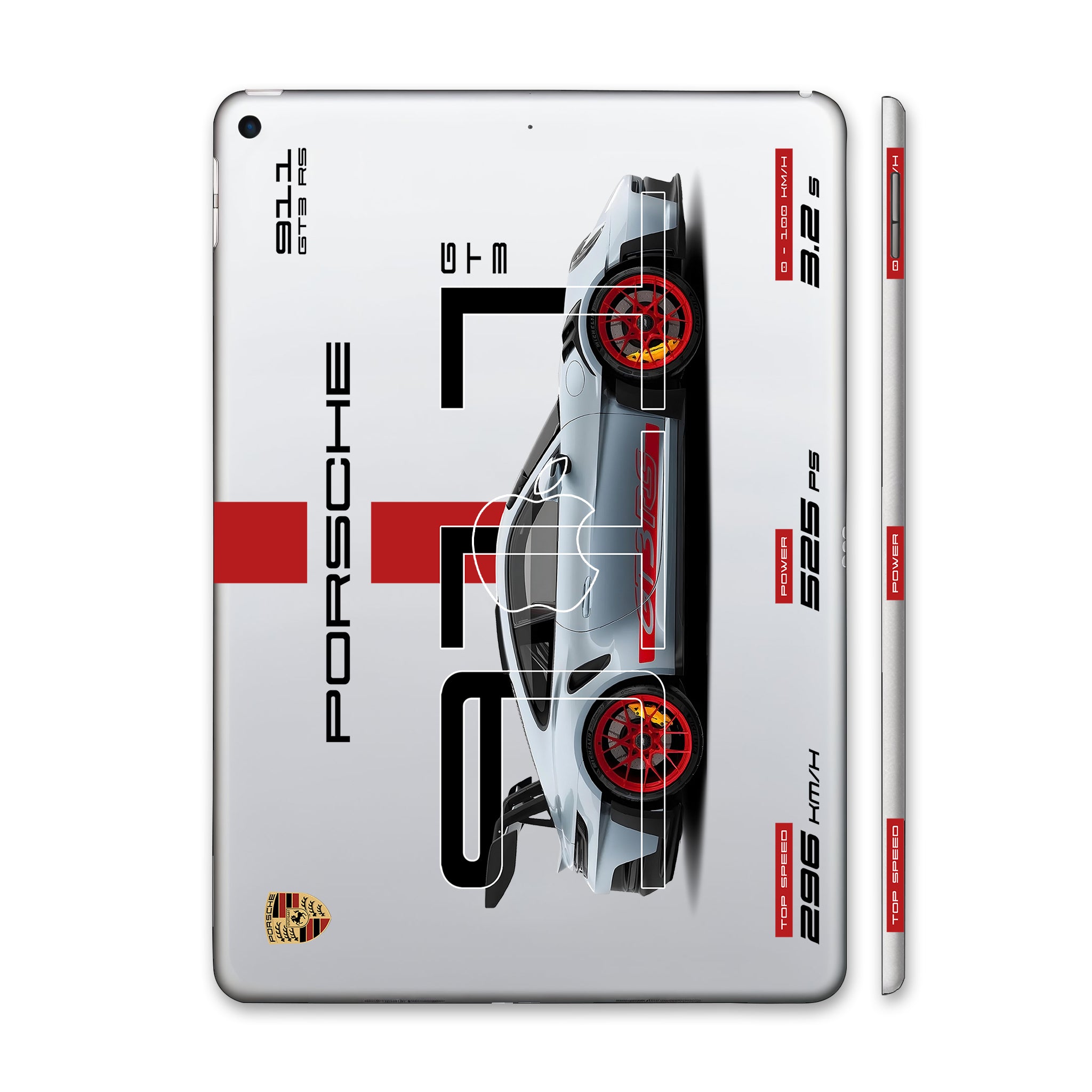 Apple iPad Air 3 2019 Transparent Porsche 911 GT3 RS Cars & Bikes Tablet Skins