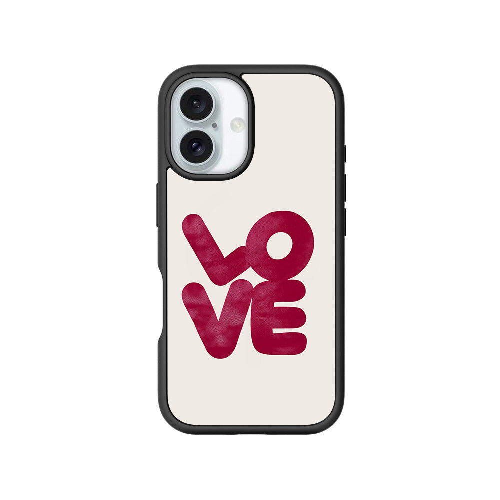 Velvet Love Skin with Shockguard Armour Magsafe Case for Apple iPhone 16 Plus
