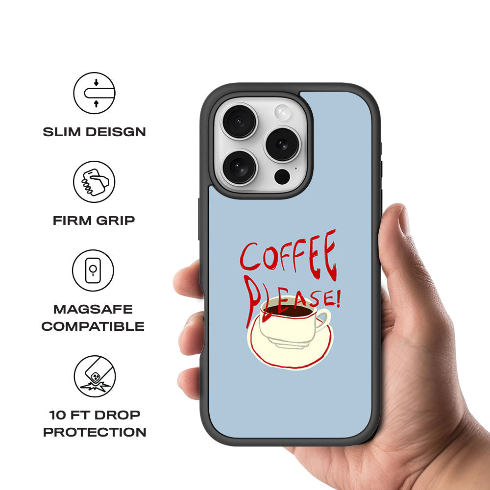 Brew Mood Skin with Shockguard Armour Magsafe Case for Apple iPhone 16 Pro Max