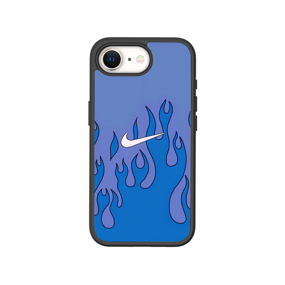 Frozen Heat Skin with Shockguard Armour Magsafe Case for Apple iPhone 16E