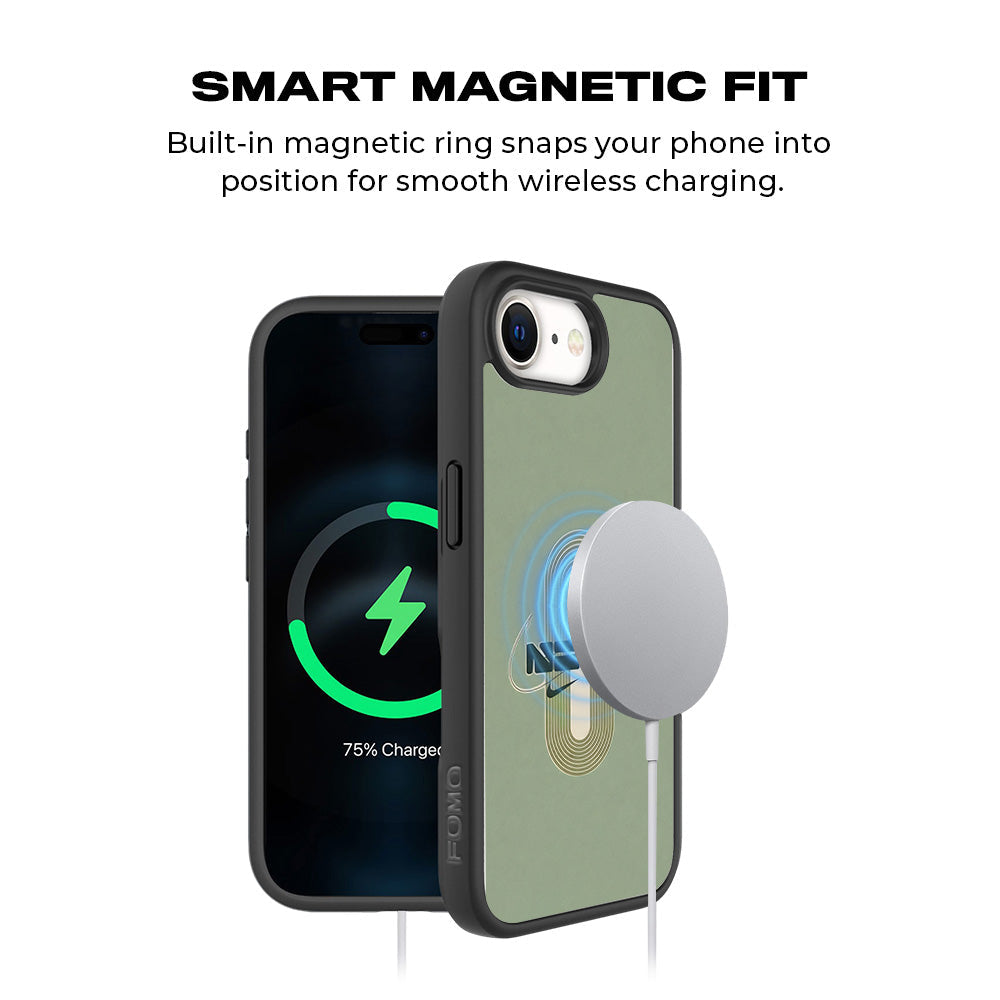 Retro Pulse Skin with Shockguard Armour Magsafe Case for Apple iPhone 16E