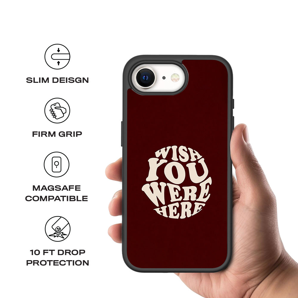 Wishful Skin with Shockguard Armour Magsafe Case for Apple iPhone 16E
