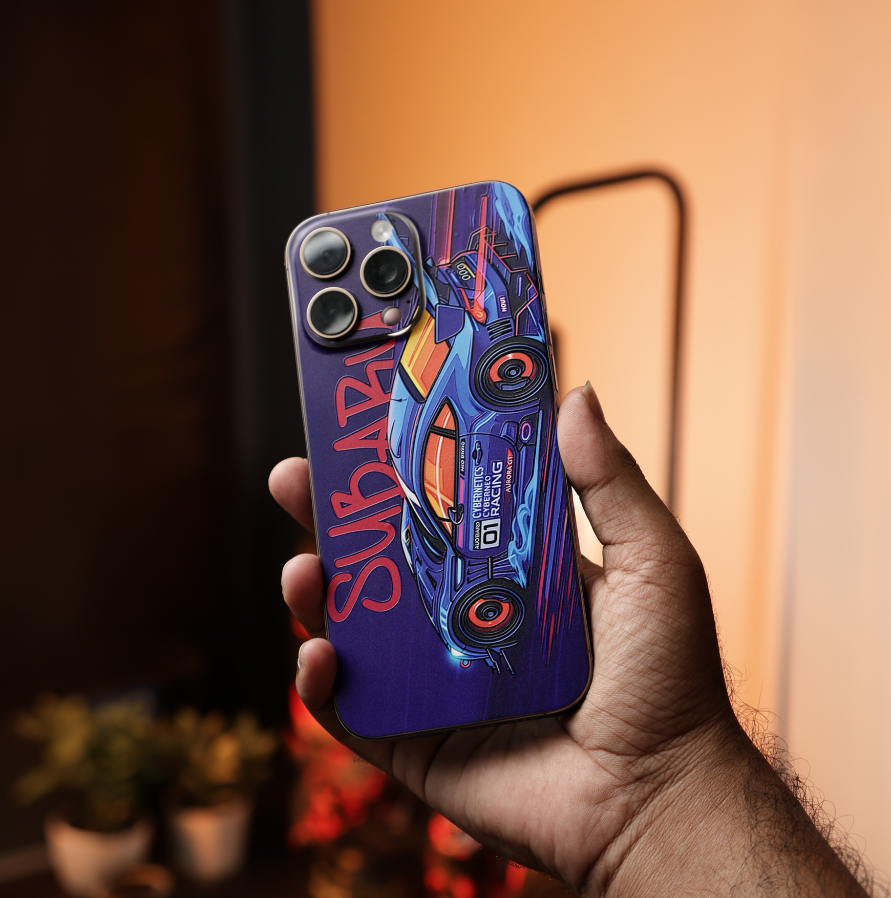 Subaru BRZ 3D Mobile Skin