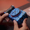 Textured Electric Blue Chaos Camera Skin product video