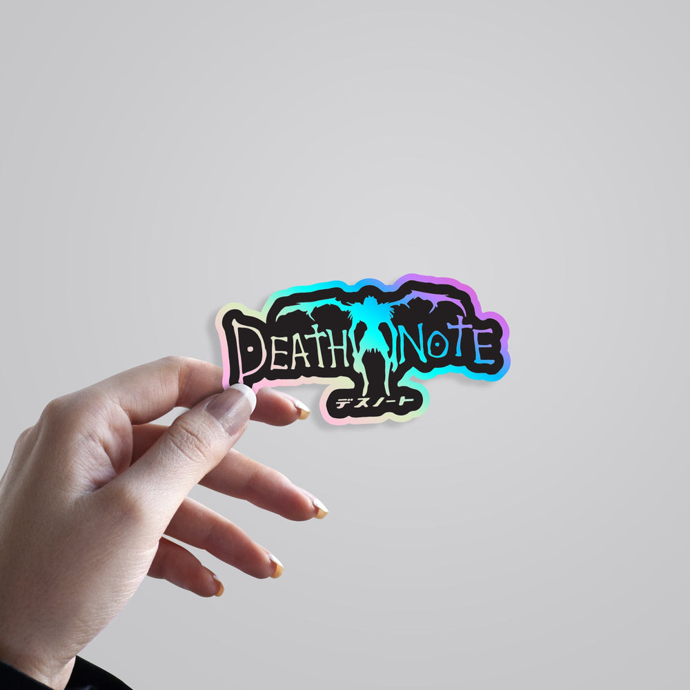 Death Note Ryuk Holographic Sticker – Embrace the Mystique of Shinigami ...