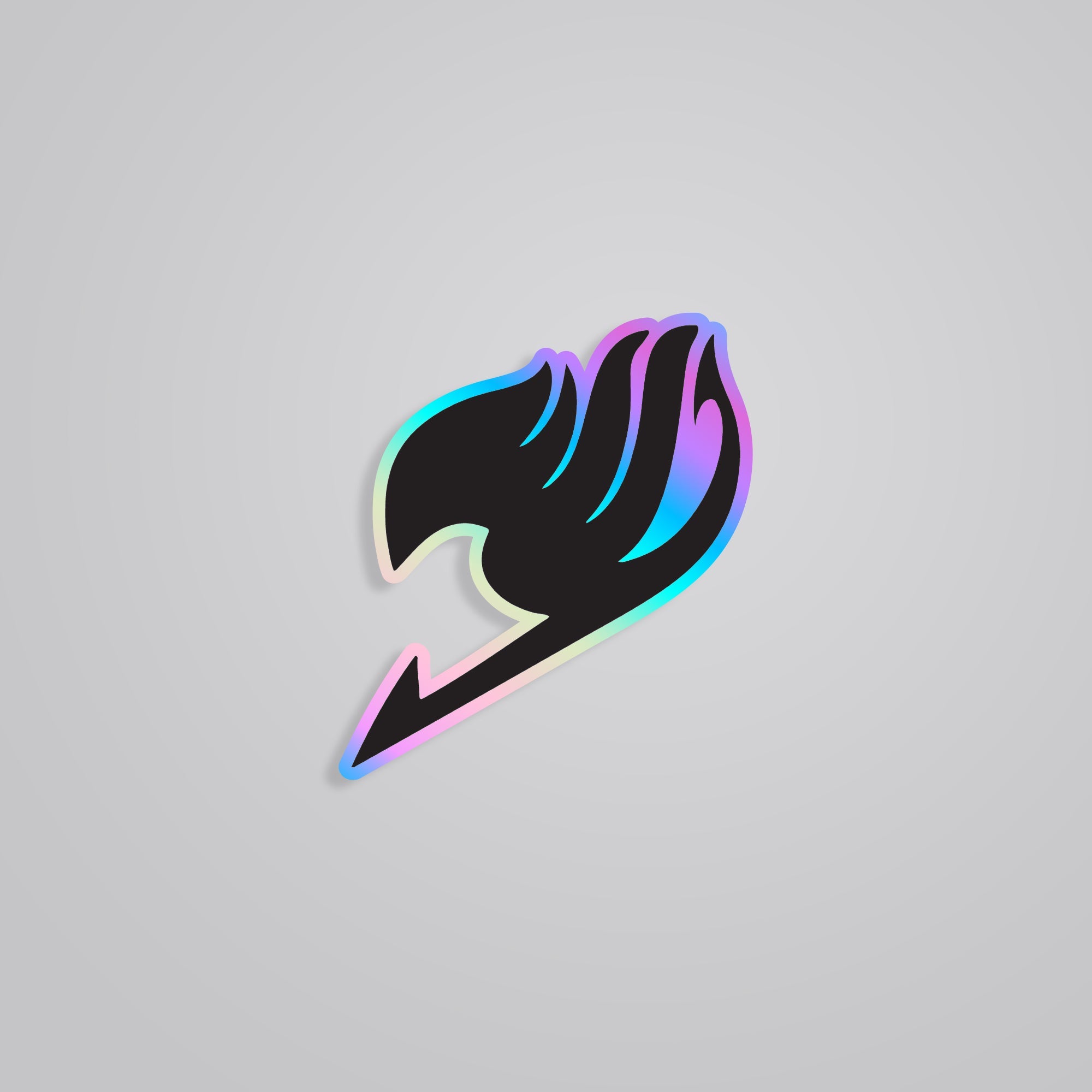 Fomo Store Holographic Stickers Anime Fairy Tail Logo