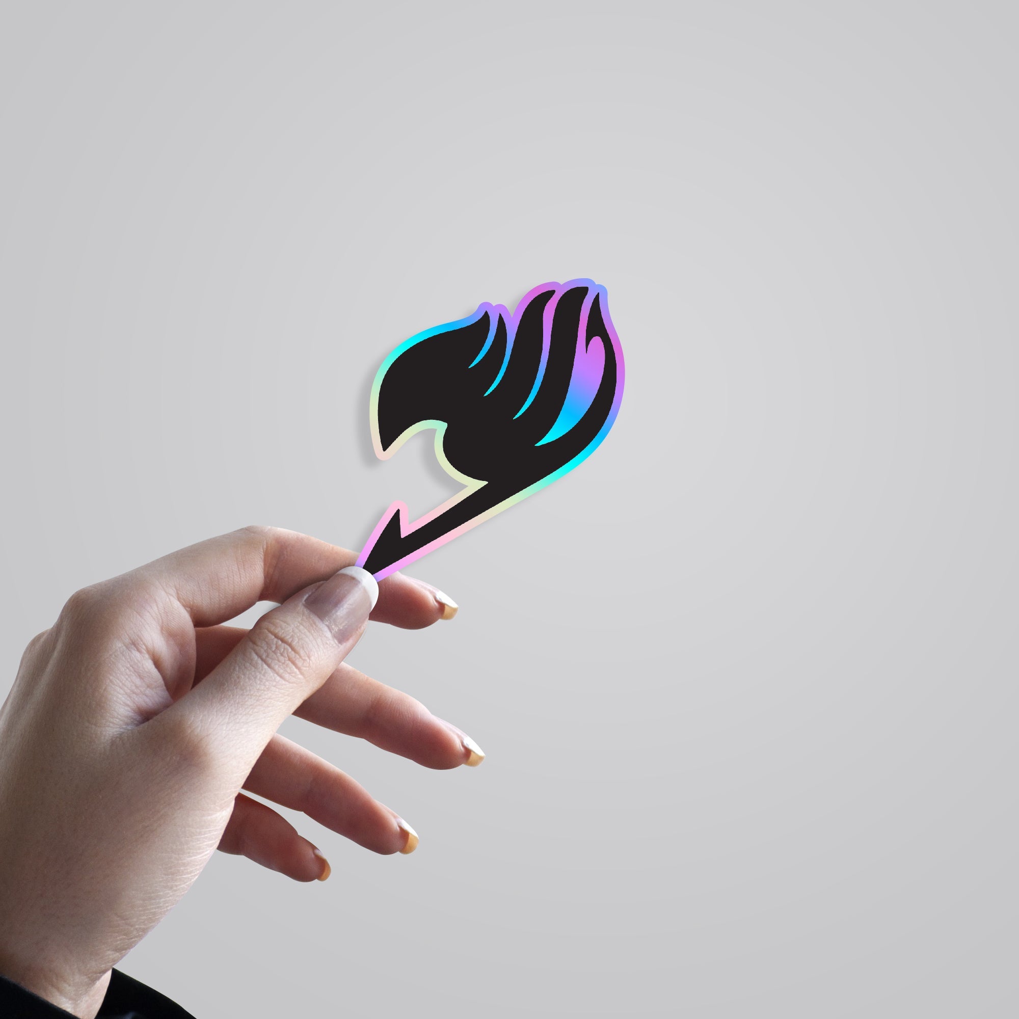 Fairy Tail Logo Holographic Stickers