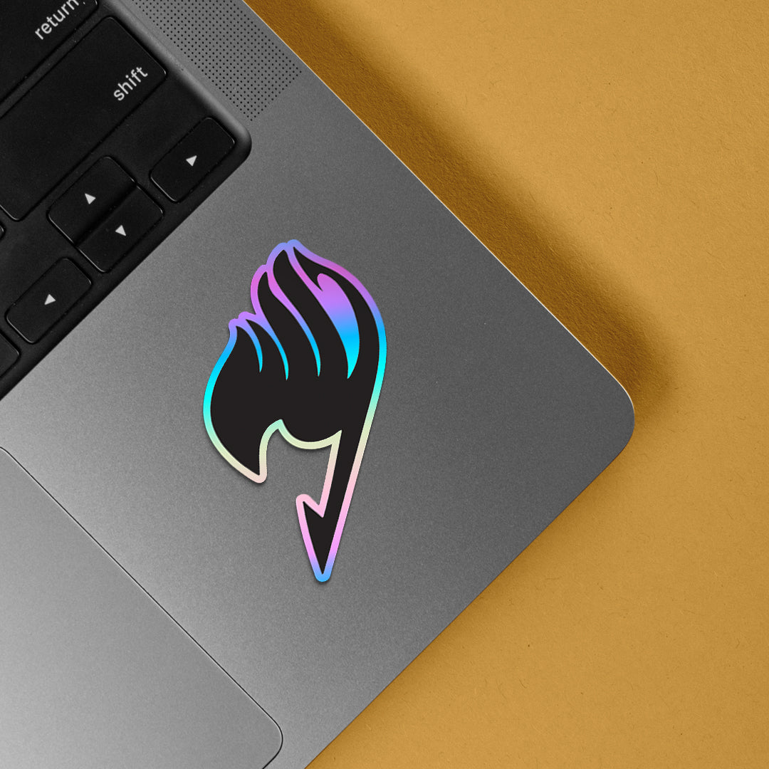 Fairy Tail Logo Holographic Stickers
