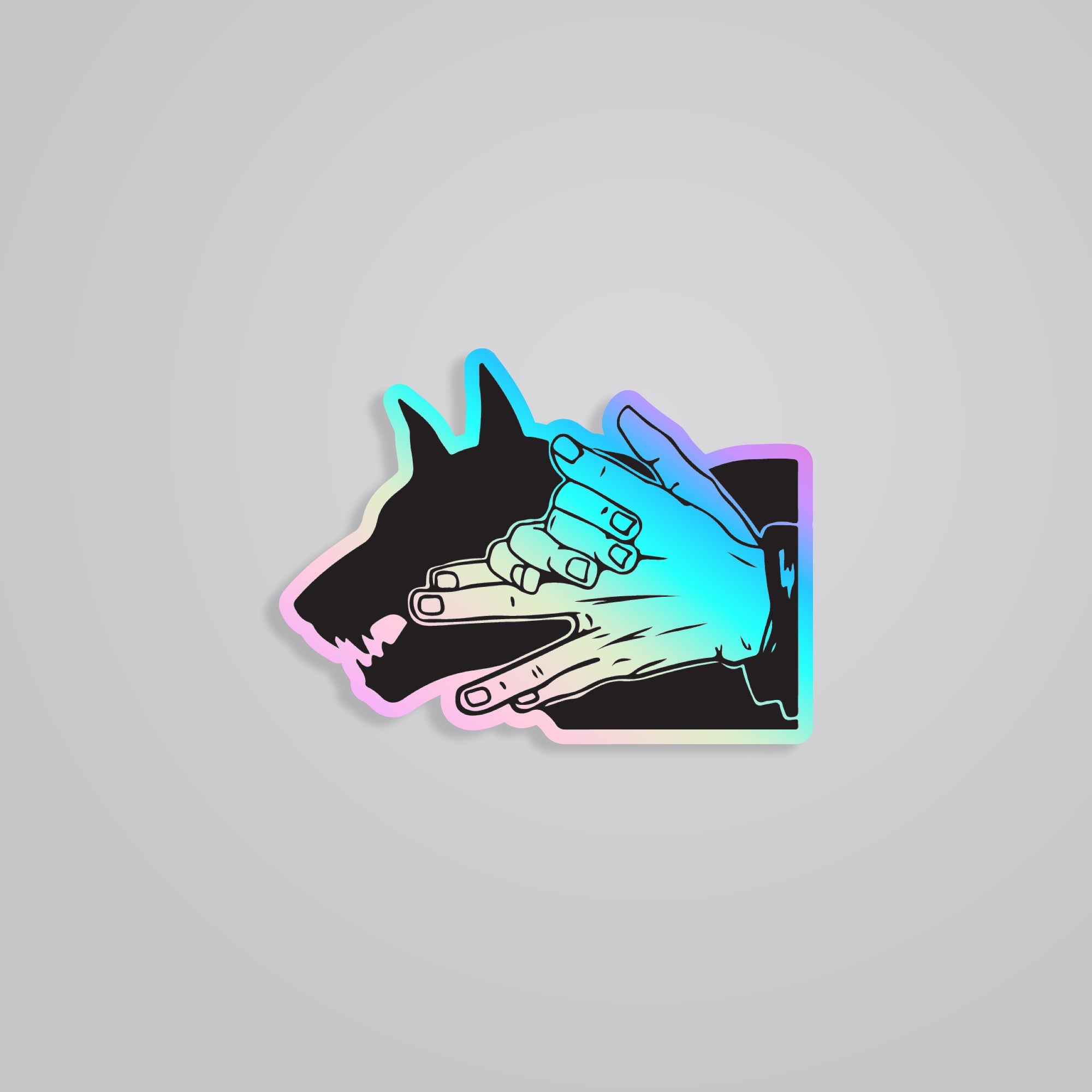 Fomo Store Holographic Stickers Anime Megumi's Shikigami