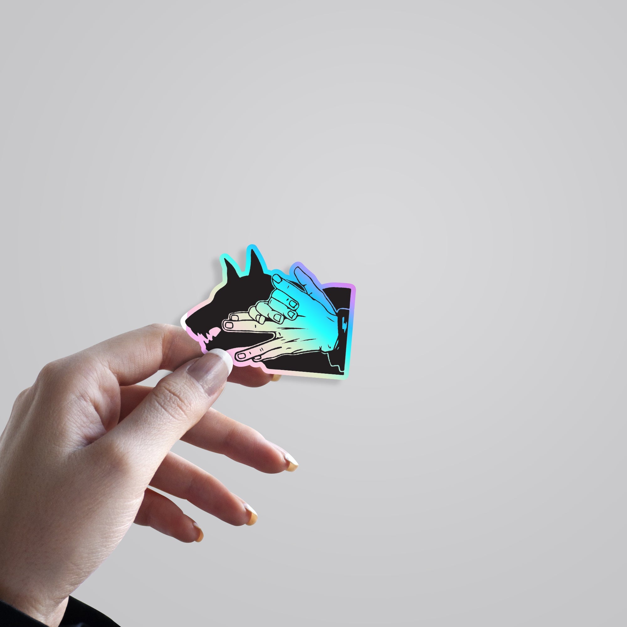 Megumi's Shikigami Holographic Stickers