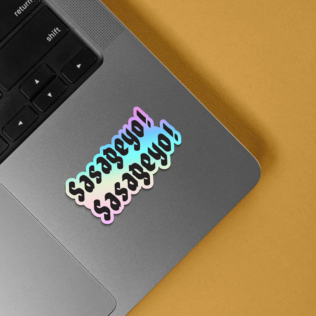 Sasageyo Sasageyo Holographic Stickers