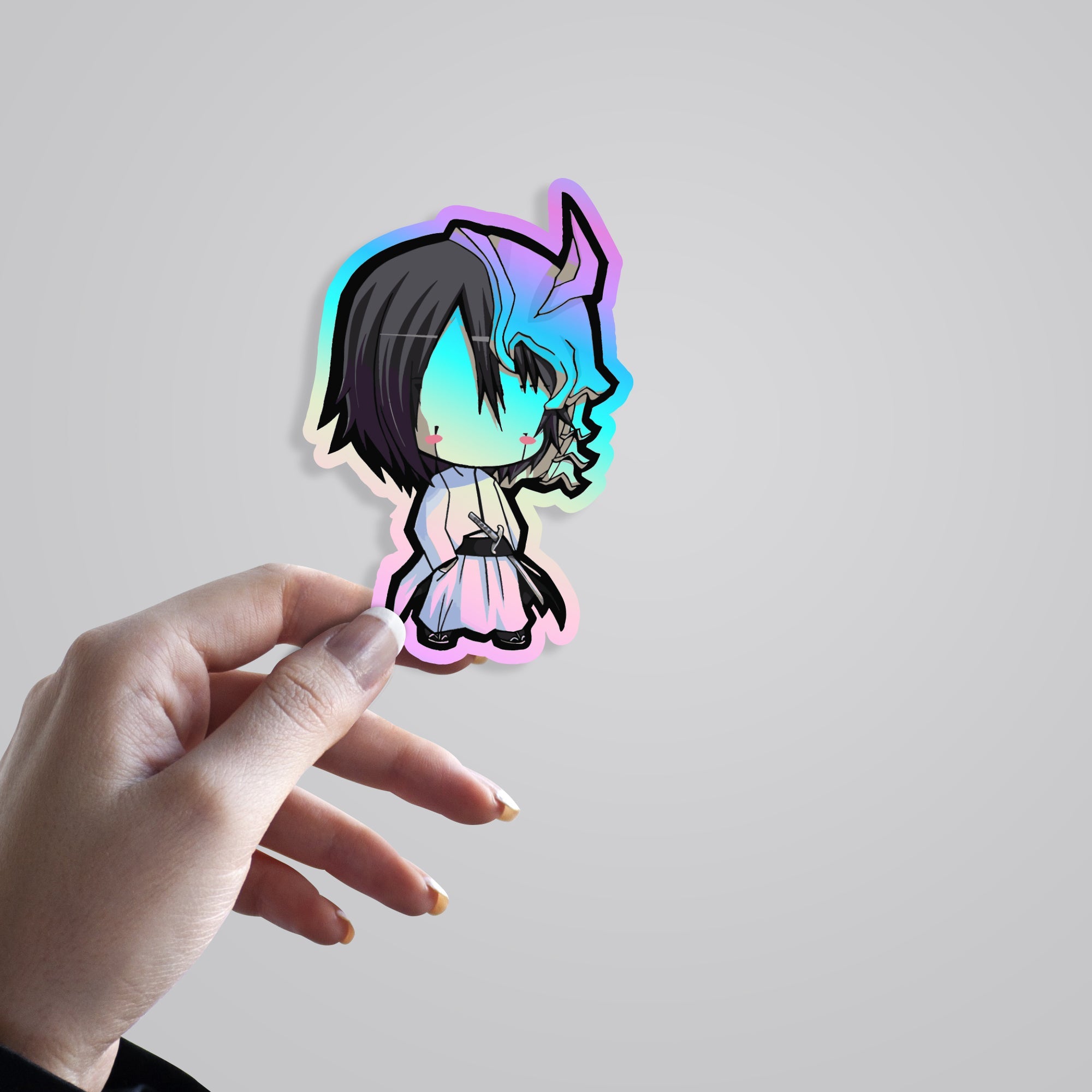 Ulquiorra Chibi Holographic Stickers
