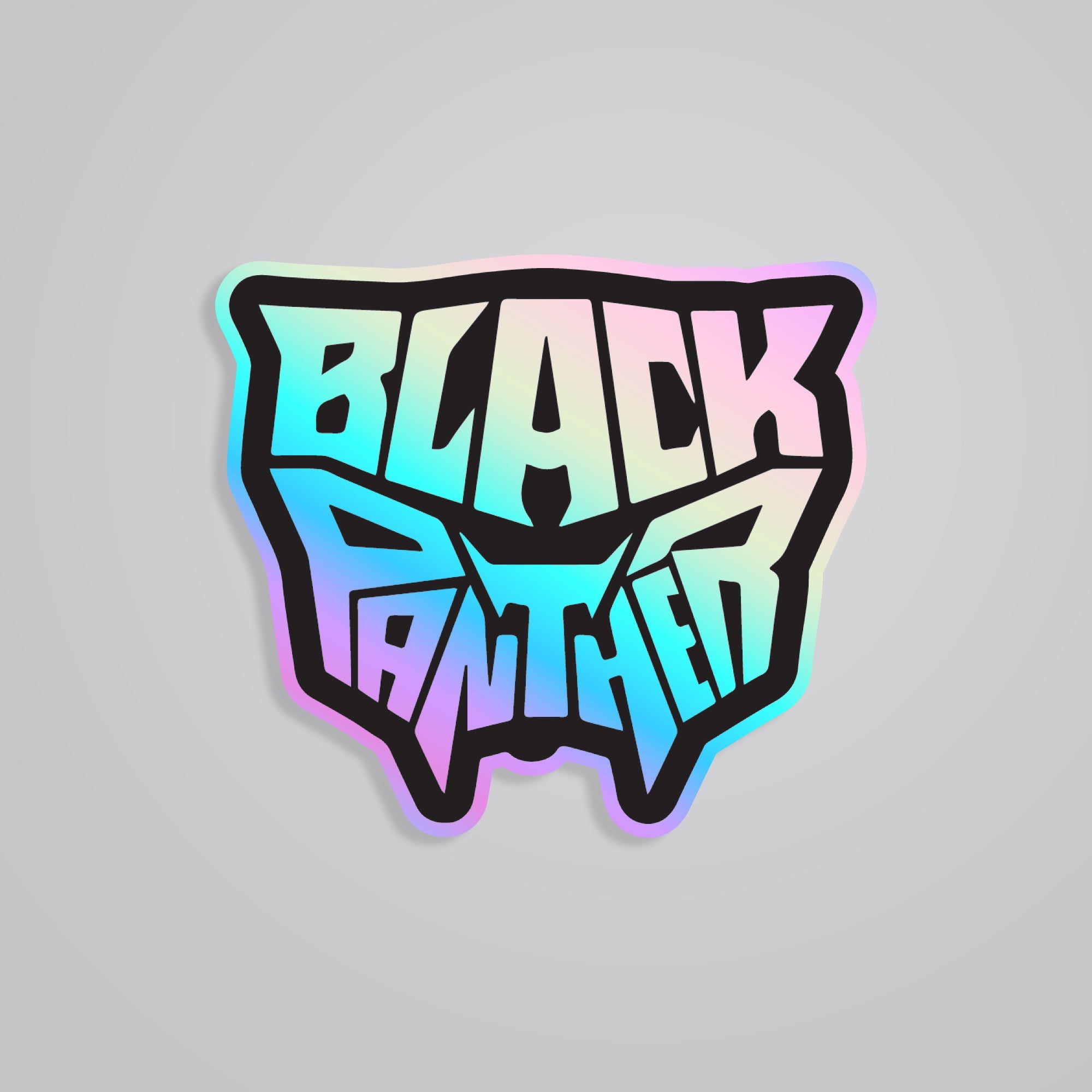 Fomo Store Holographic Stickers Movies Black Panther 