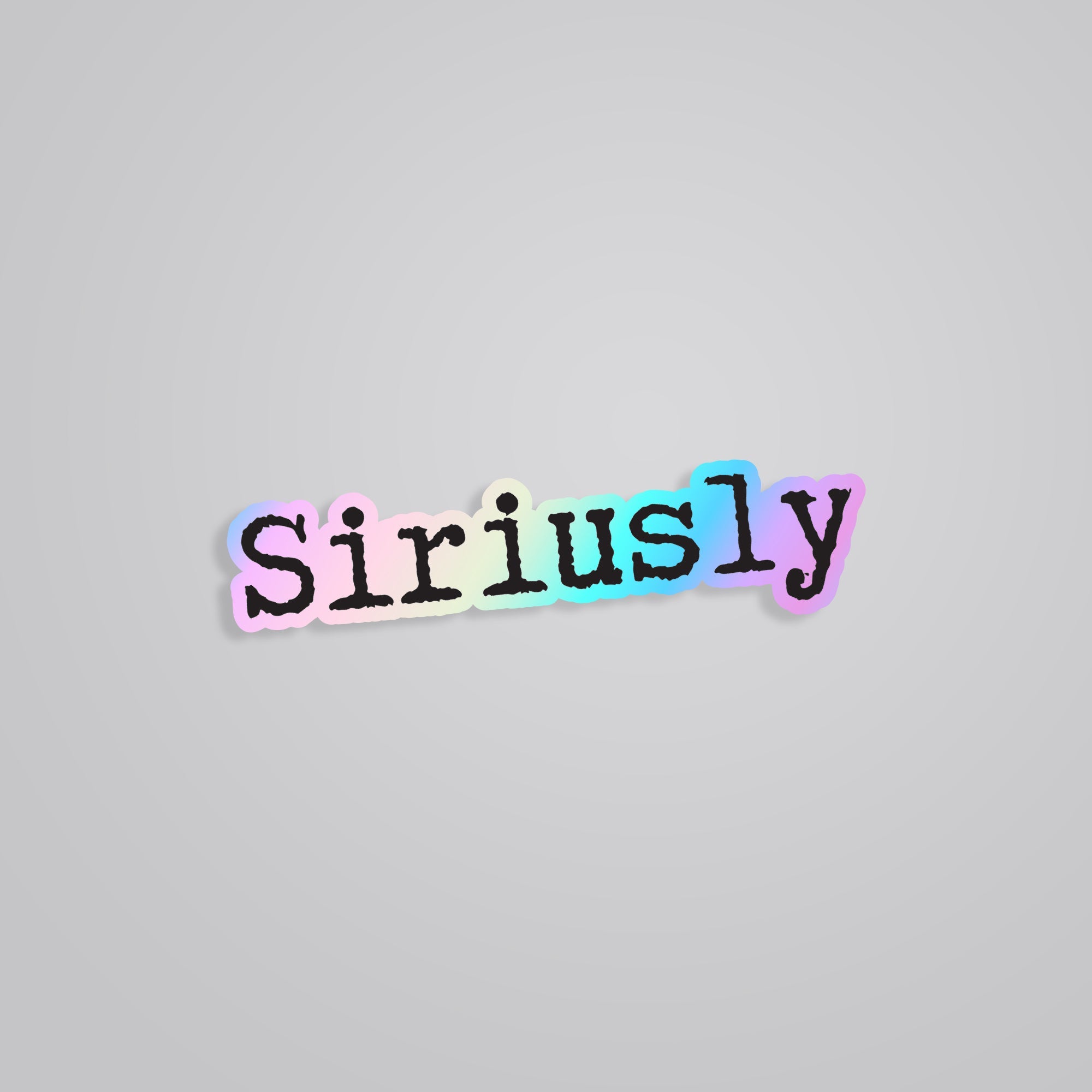 Fomo Store Holographic Stickers Movies Siriusly