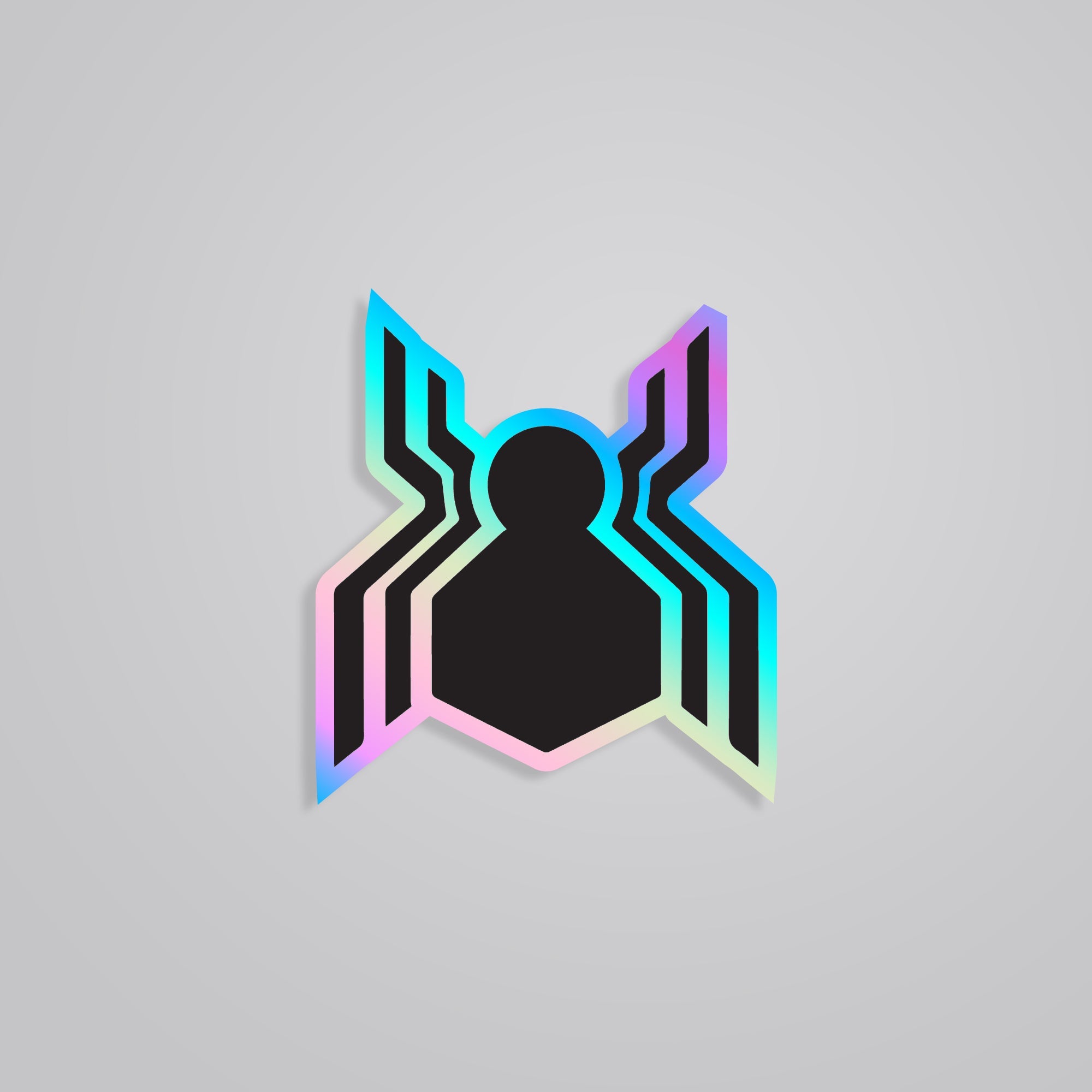 Fomo Store Holographic Stickers Movies Spider Man Logo