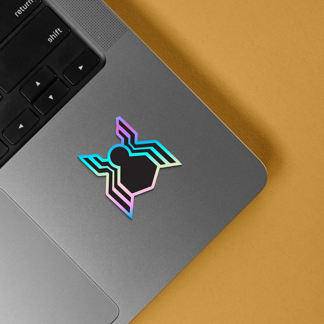 Spider Man Logo Holographic Stickers