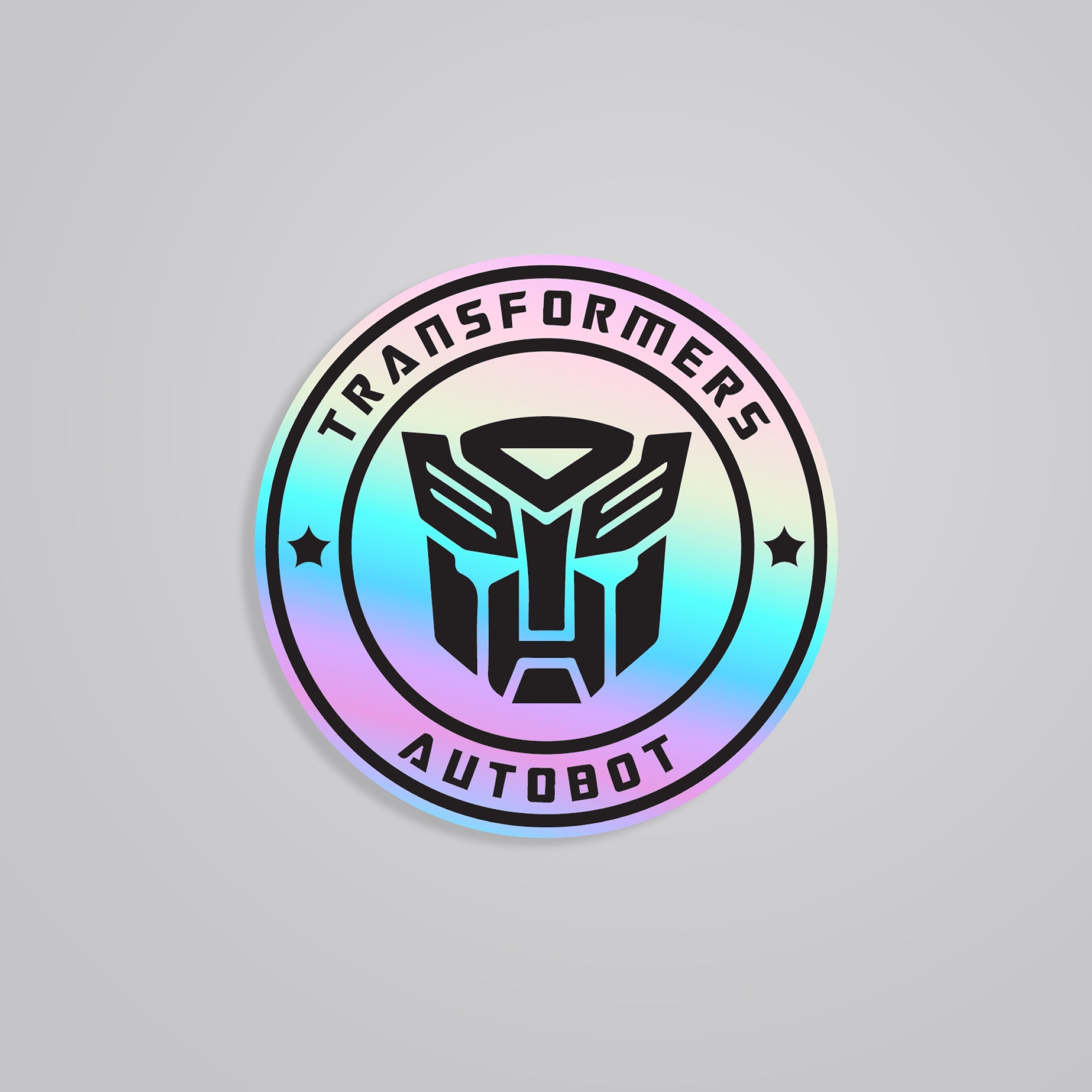 Transformers Autobot Holographic Sticker – Roll Out in Style with ...