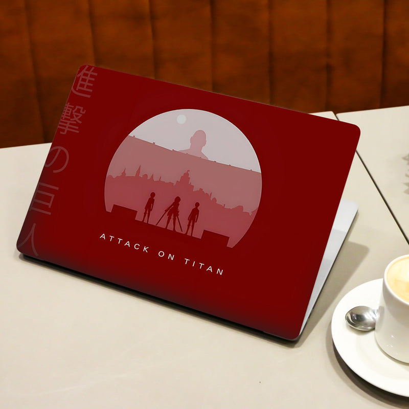 Fortify Your Laptop with Attack On Titan Anime Elegance - Exclusive ...