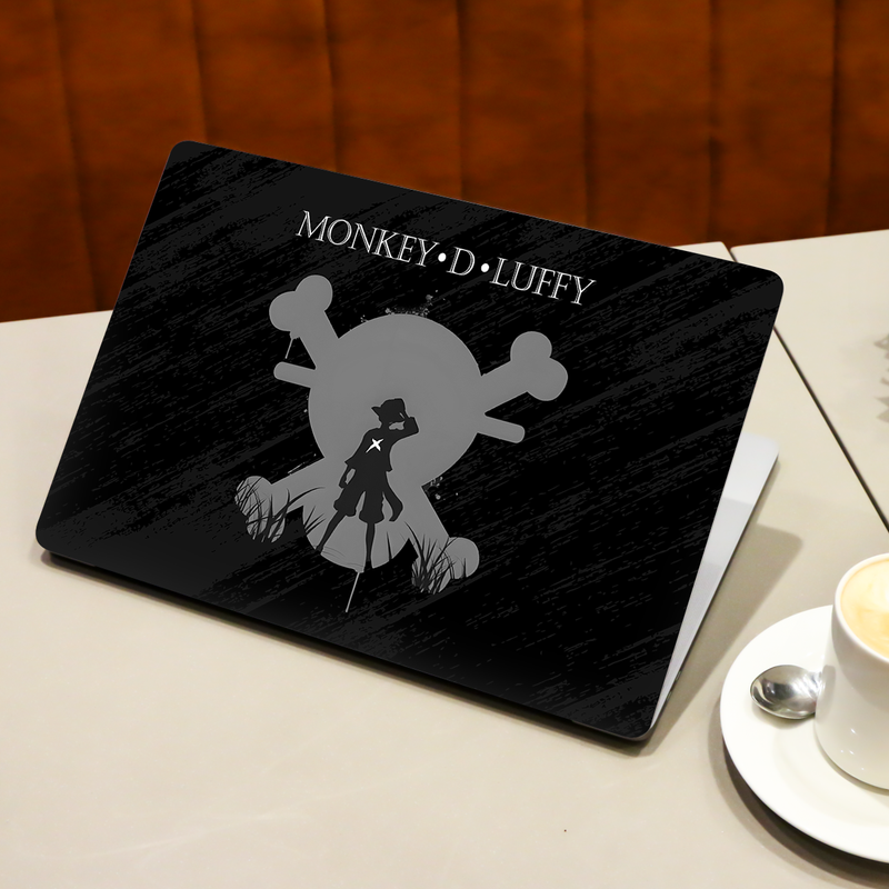 Luffy Computer Set Set Sail with Monkey D. Luffy Anime Laptop Skin - Bold and Pirate ...