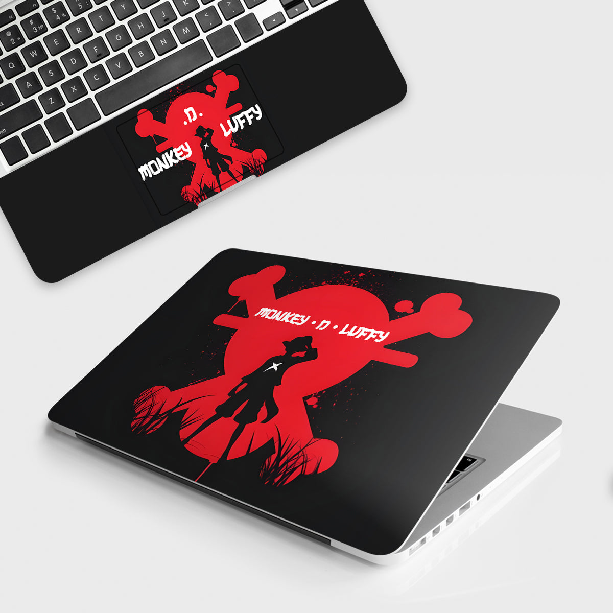 Fomo Store Laptop Skins Anime Monkey D Luffy In Red Skull