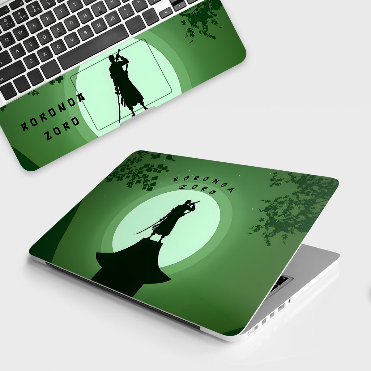 Fomo Store Laptop Skins Anime Roronoa Zoro Silhouette