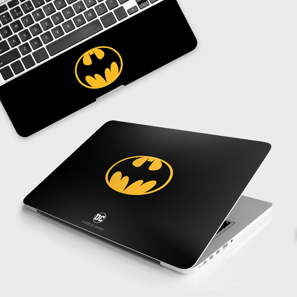Batman Computer Prop Show Your Gotham Spirit with a Batman Logo Comic Laptop Skin - Iconic ...