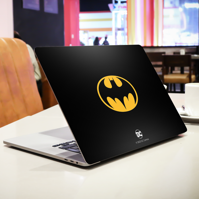 Show Your Gotham Spirit with a Batman Logo Comic Laptop Skin - Iconic ...